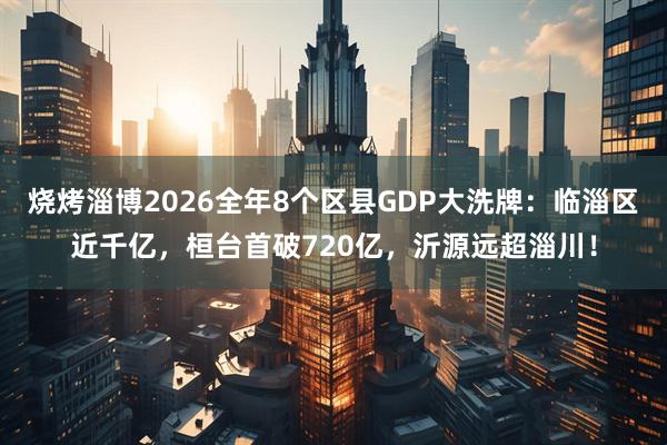 烧烤淄博2026全年8个区县GDP大洗牌：临淄区近千亿，桓台首破720亿，沂源远超淄川！